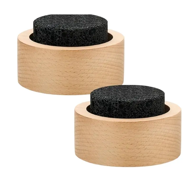 THIVN-Essential Oil Diffuser Lava Rock 2 Pcs Lava Stone Passive Diffuser For Sauna Decoration For Office, Bedroom, Bathroom