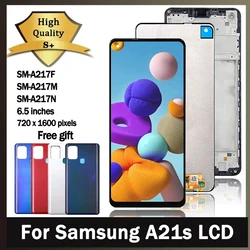 Tested A217 LCD For Samsung  A21s A217F SM-A217F/DS LCD Touch Screen Digitizer For smausng a21s Display Replacement