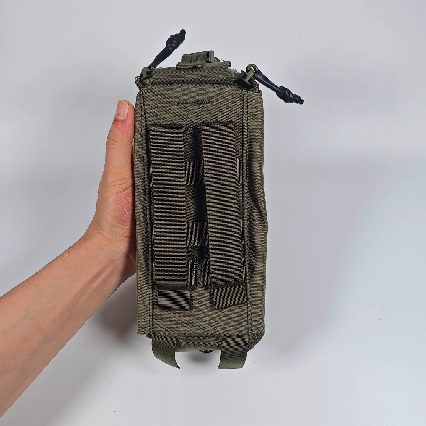 M4 Doppel- & Dreifach-Magazintaschen, Mehrzwecktasche, Schnellzugriff, 500D Nylon, Ranger-Grün – Detail 26