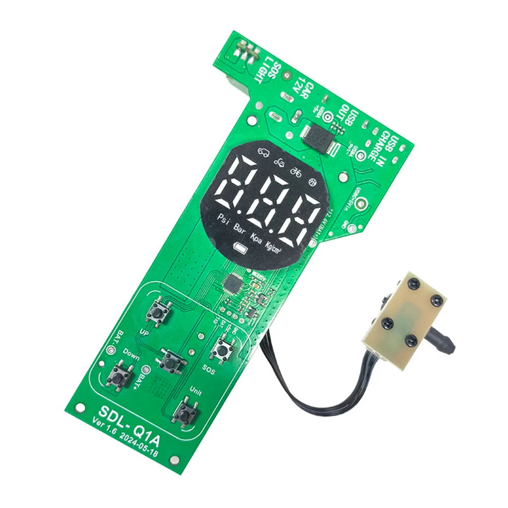 Car mounted inflation pump circuit board, multifunctional inflation pump control board, electric inflation pump main board