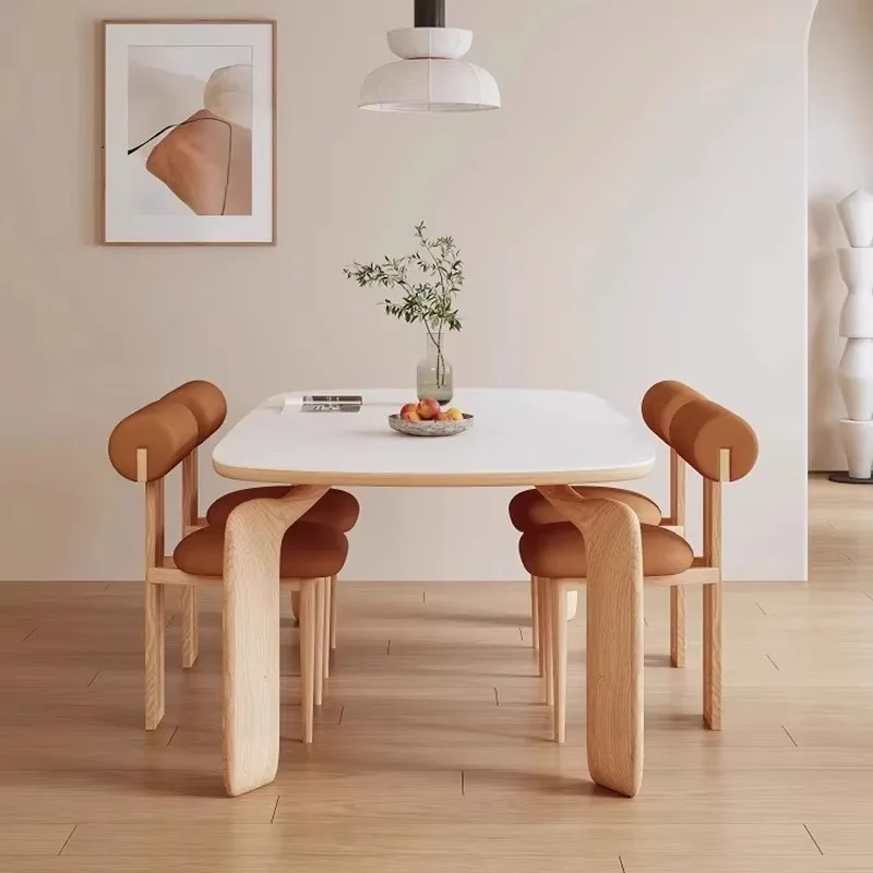 Unique Modern Dining Table Decorations Designer Space Saving Restaurant Tables Kitchen Luxury Mesas De Comedor Furniture Home