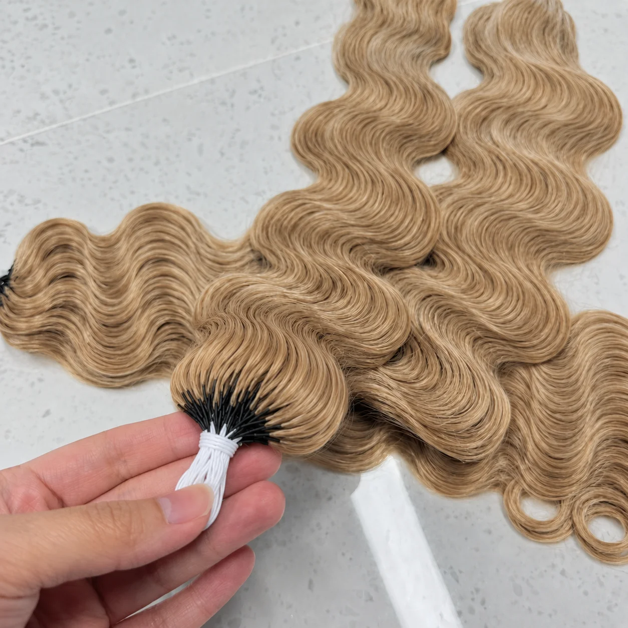 Feather Hair Extension - Extensions de cheveux humains au crochet