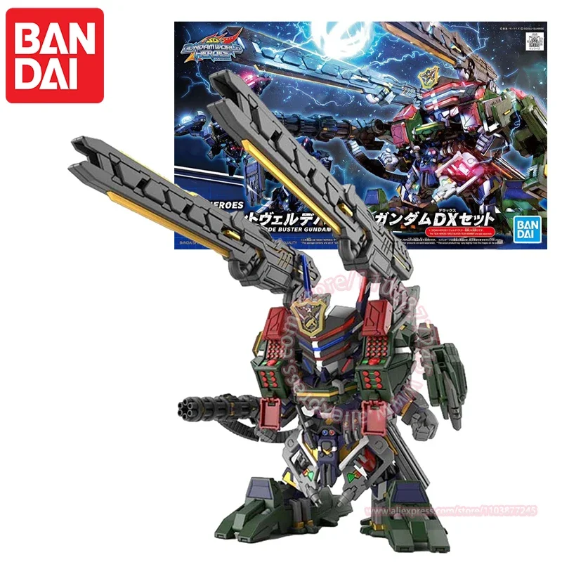 BANDAI SDW HEROES SERGEANT VERDE BUSTER GUNDAM DX SET Assembled Model Peripheral Toys Movable Figures Ornaments Decoration