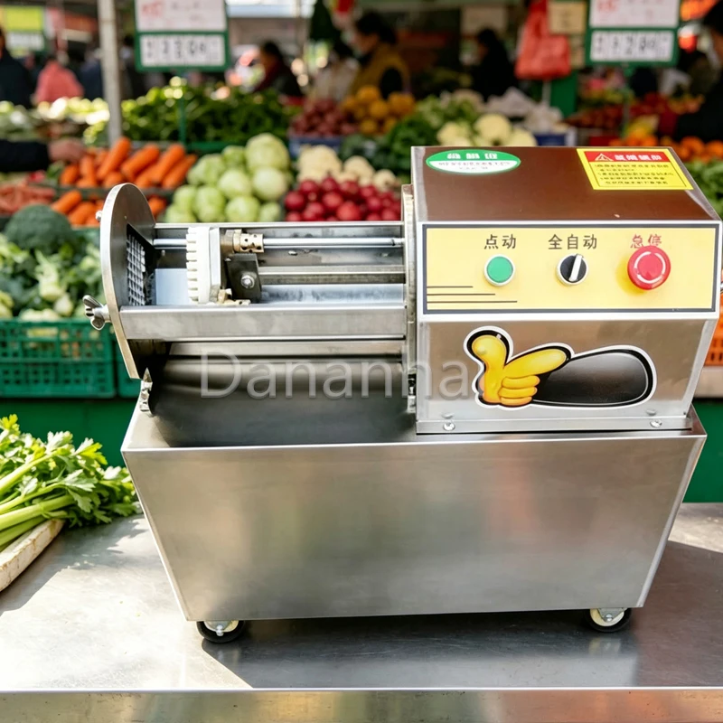 Commercial Electric Vegetable Slicer for French Potato And Carrot Efficient Kitchen Tool for Business Use