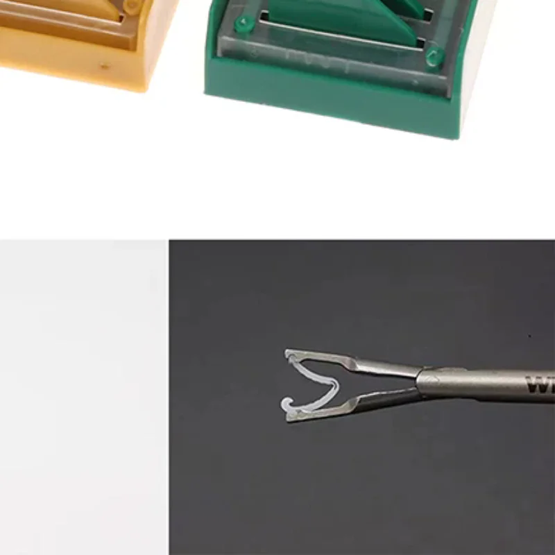 Medical Plastic Laparoscopic Polymer Ligation Clips Hemolok Clips Endoscopy Surgery Surgical Vascular Clips Medical Tools