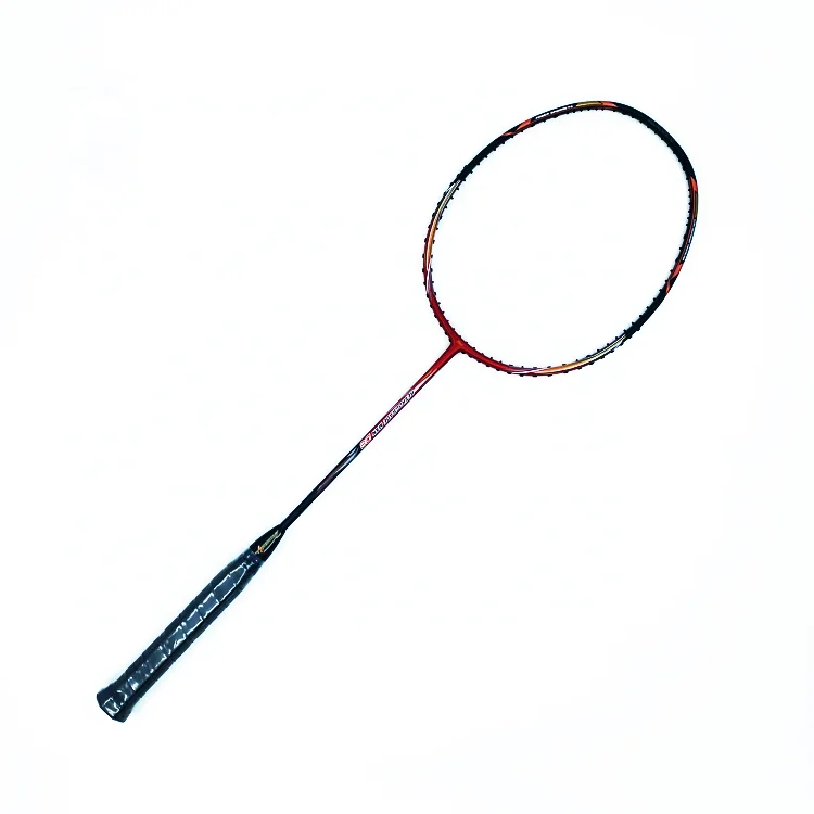 High Quality Carbon Fiber Graphite Badminton Racket Custom Design Wholesale Supply