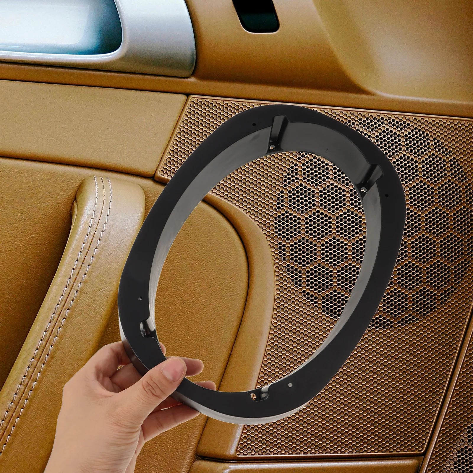 

1Pair Car Speaker Adapter Ring Waterproof Spacer for Reliable Outdoor Music Enjoyment Speaker Adapter Car Accessory