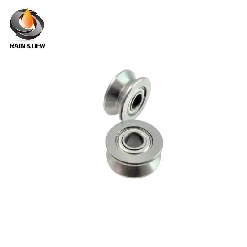 Groove V Over Line Pulley 10PCS Wire Guide Track V-groove Miniature Bearing V624ZZ V625ZZ 604UU U22 V6000ZZ