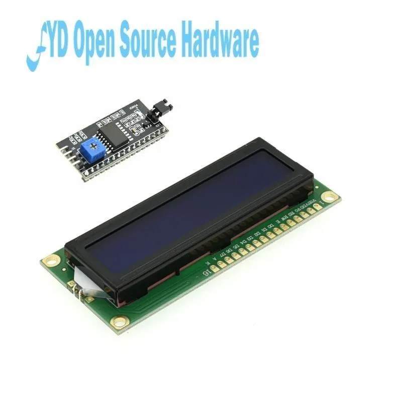 LCD Module 1602A / 2004A / 12864B LCD Display Module Blue Yellow-Green Screen Display IIC/I2C 5V for