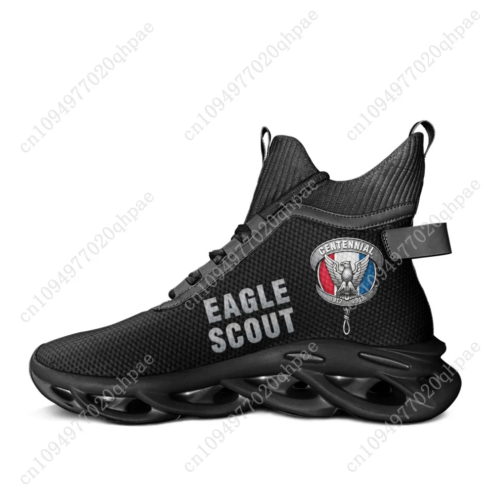 Scarpe da ginnastica alte Eagle Scout Scarpe da corsa sportive da donna per uomo Sneaker di alta qualità Calzature in rete con lacci Scarpe su misura