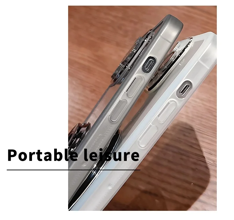 For Infinix Note 40 Pro Case Soft Transparent With Ring magnetic Lens Protective Back Cover Case For Infinix Note 40 40Pro Plus