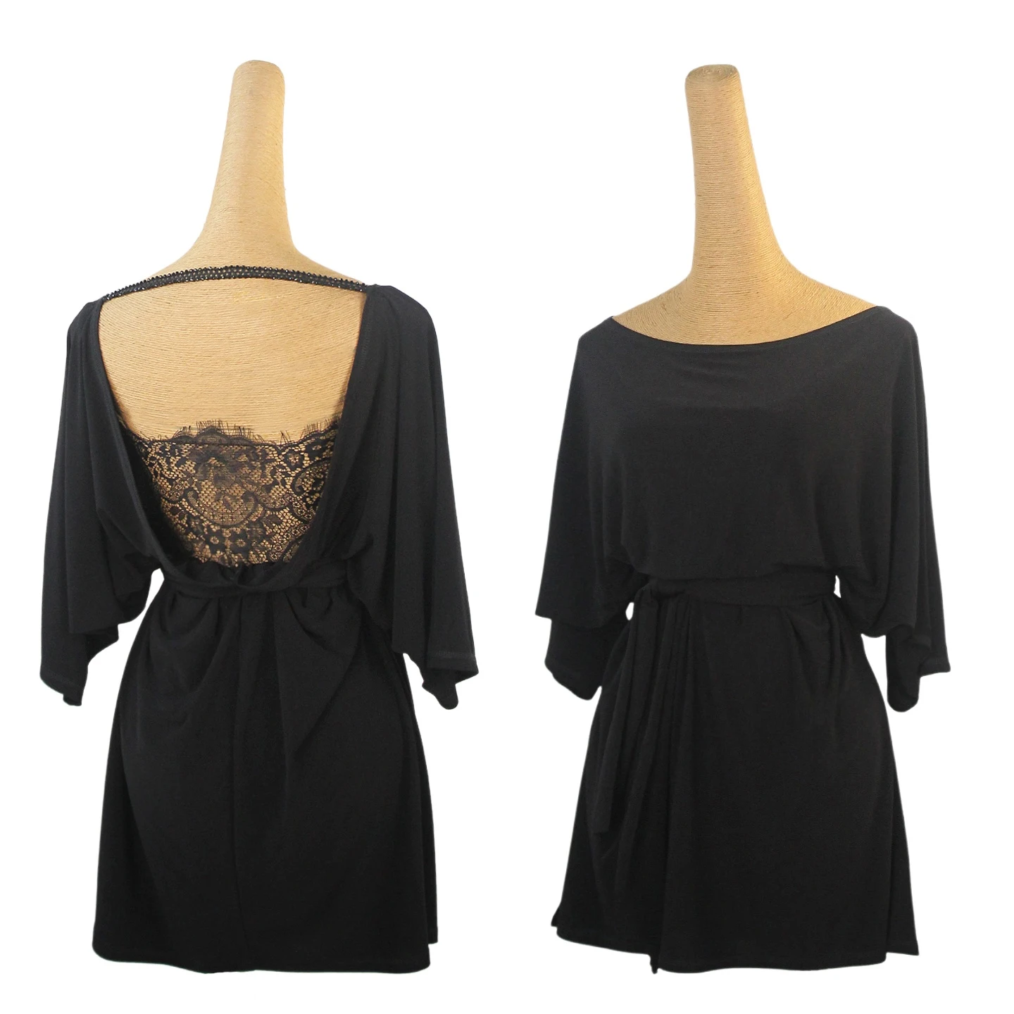 Nouvelle robe d'entraînement de danse latine pour femmes, robe noire ample et confortable + gilet en dentelle Sexy + ceinture, ensemble trois pièces, robes latines pour filles