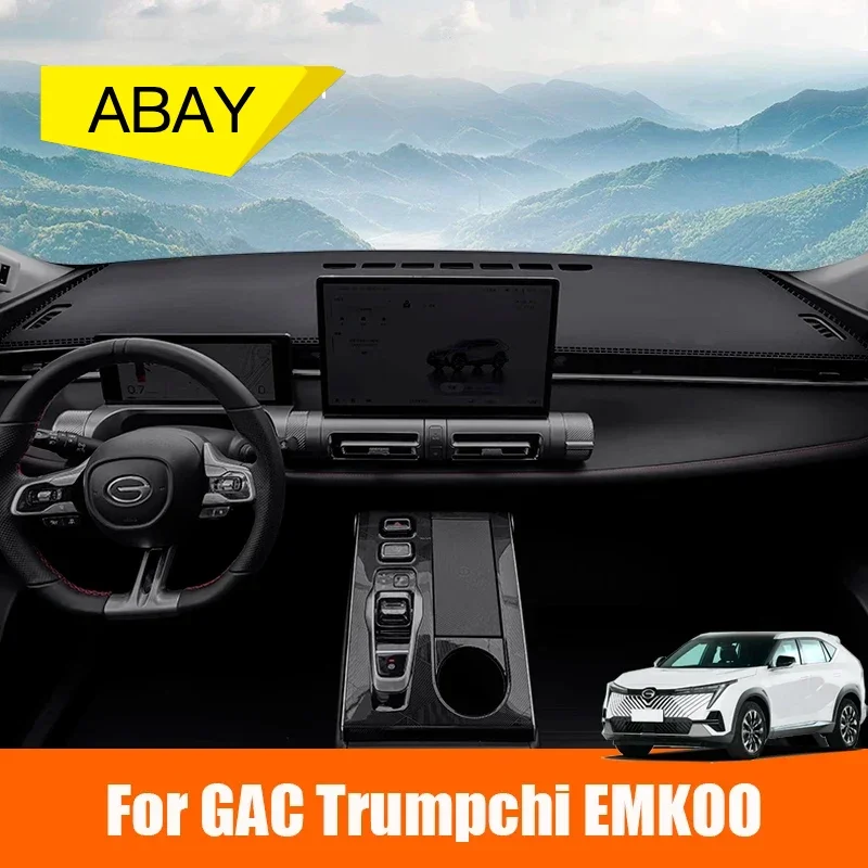

Подходит для GAC Trumpchi EMKOO 2023 2024 2025, чехлы на приборную панель автомобиля, избегайте световой коврика, солнцезащитный козырек, анти-УФ-ковры, нескользящий коврик, аксессуары