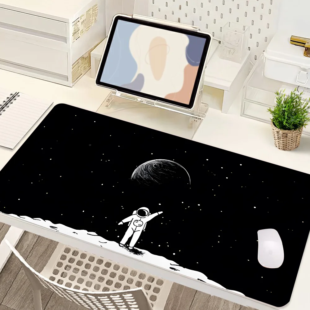 Cartoon Astronaut Mousepad Mousepad New Arrivals Large Gaming Mousepad L XL XXL Gamer Mouse Pad Size For Keyboards Mat