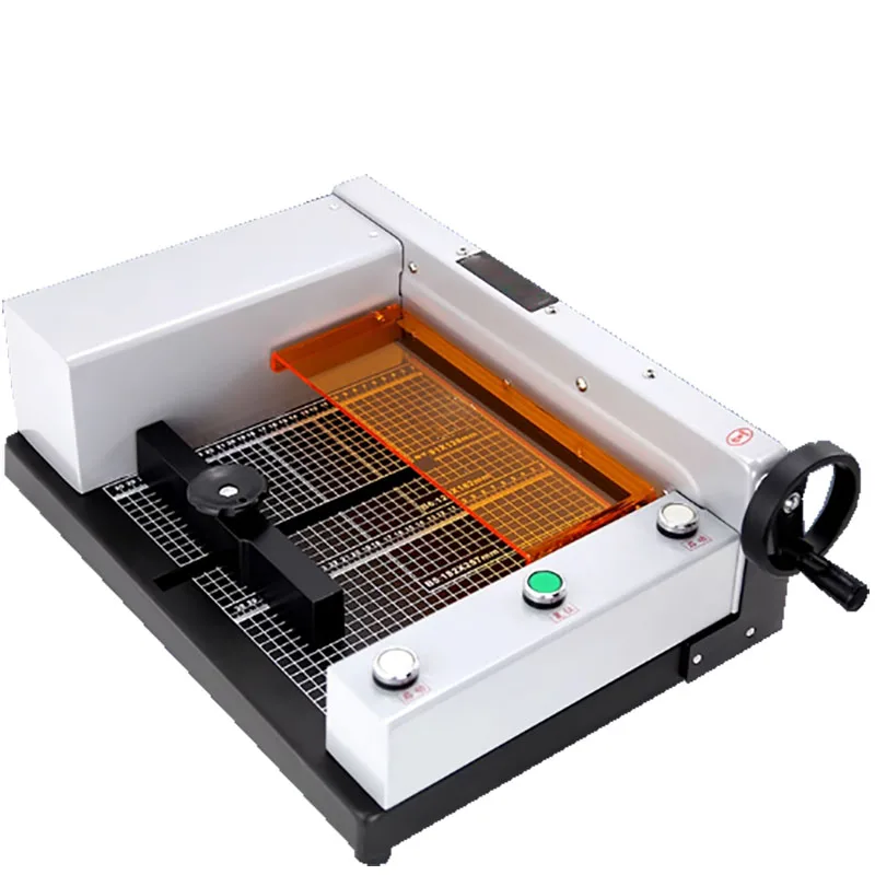 

G400 Automatic Cutter Electric Trimmer Bidding Photo Book A4 Paper 40MM Thick Cutting Machine For Office Home