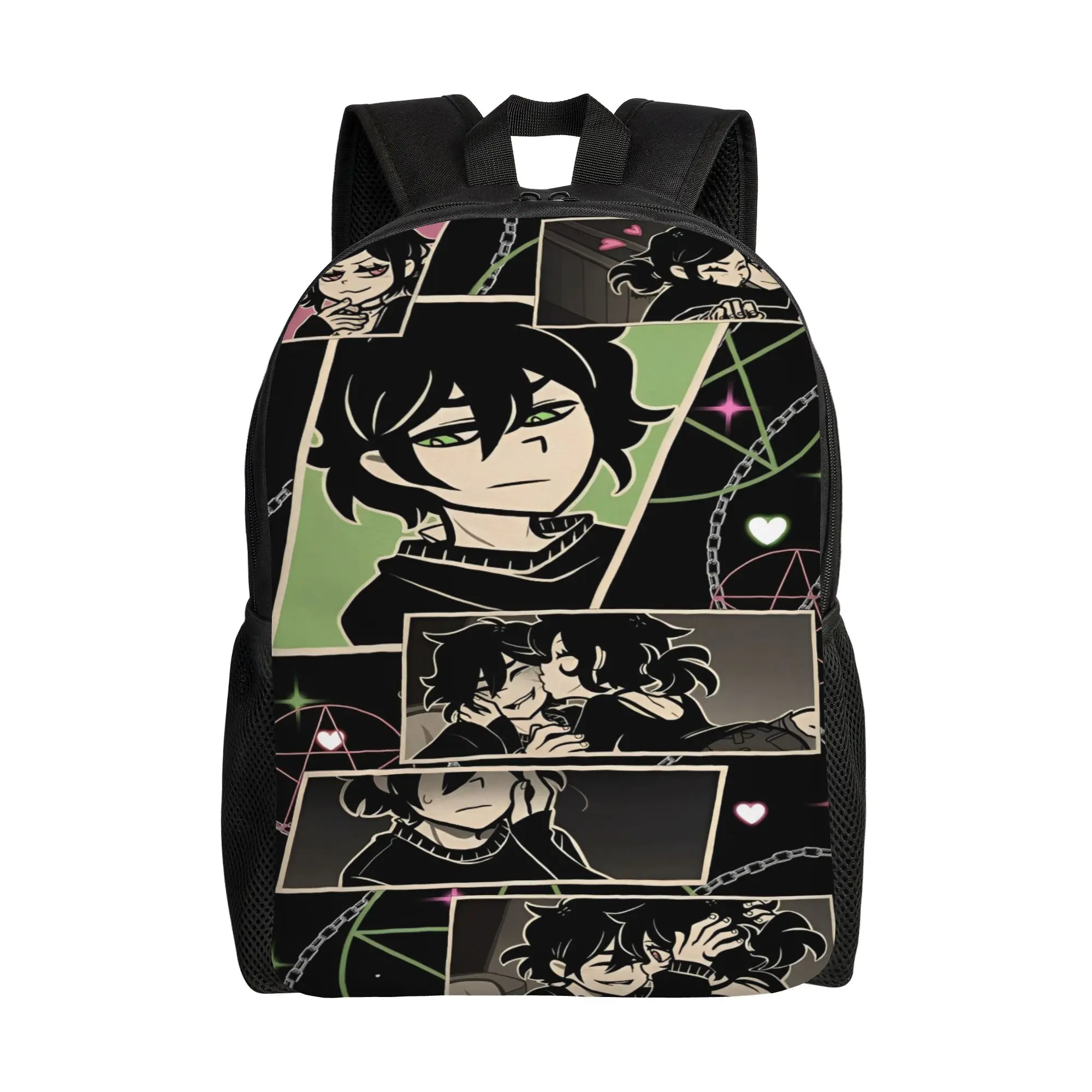 

Рюкзак The Coffin of Andy and Leyley: повседневный, для активного отдыха, для старшеклассников, для походов, для мужчин и женщин, для ноутбука, холщовый.