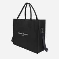 Original luxury brand men and women fashion large capacity tote bag classic felt handbag