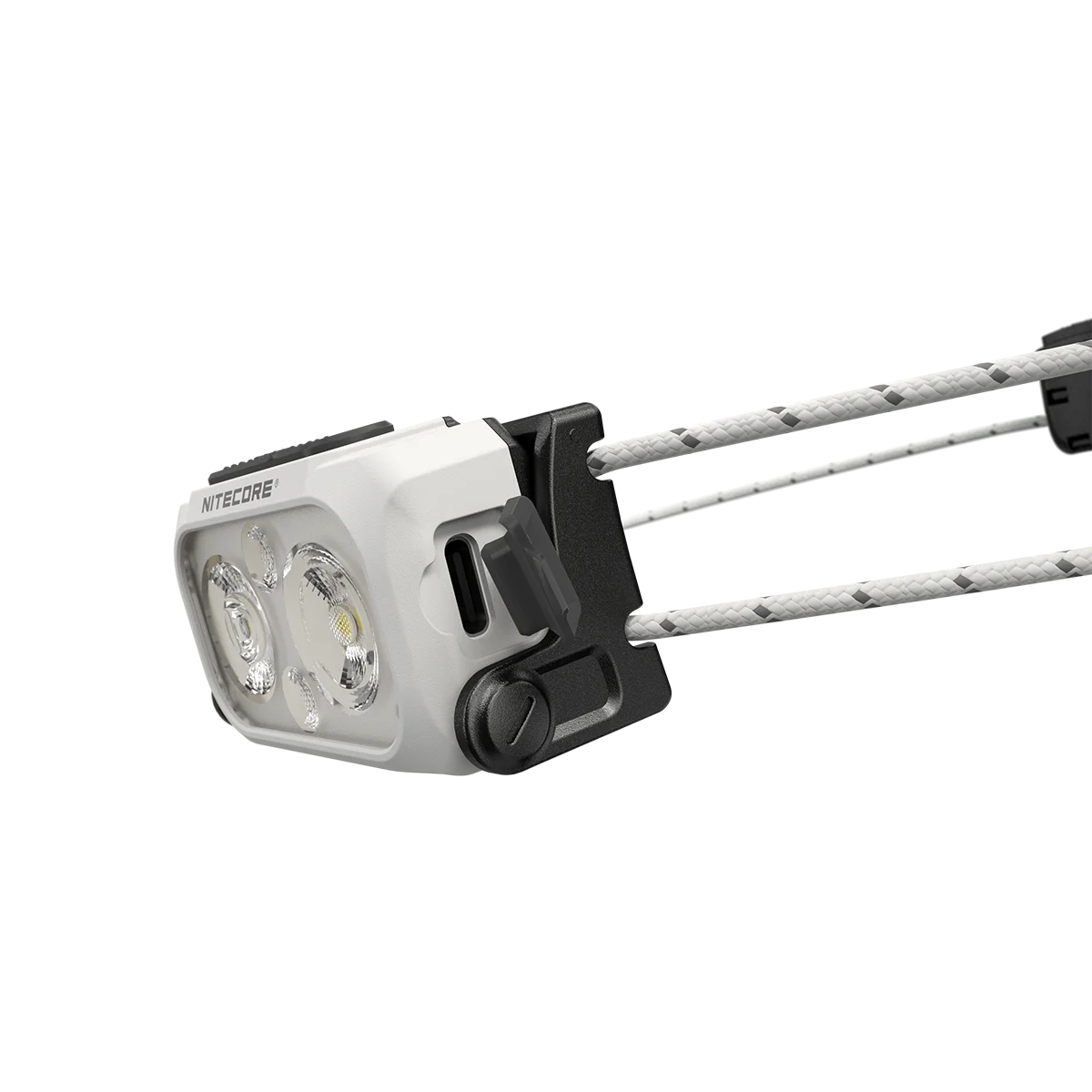 Nitecore Nu21 Koplamp Lichtgewicht Dual Beam Triple Output 360 Lumen USB-C Oplaadbare Witte Rode Koplamp Ingebouwde Batterij