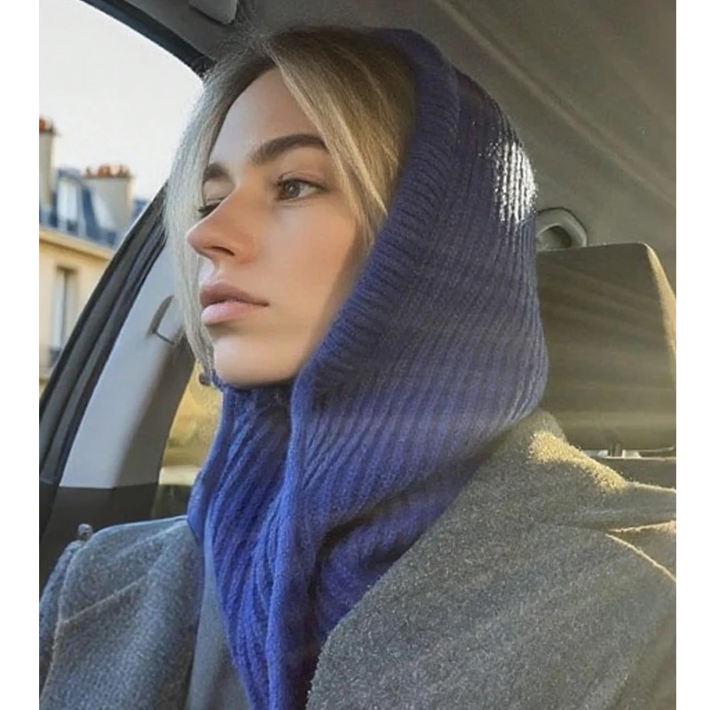 الشتاء بالاكلافا قبعة للرجال والنساء محبوك مقنعين قبعة في الهواء الطلق يندبروف الرباط قبعة قطعة واحدة الرقبة قبعة الموقع الرسمي #4