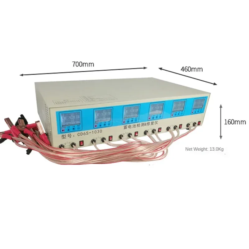 

New Large Electric Tricycle Battery Detection And Repair Instrument Charging Discharging And Repairing Machine CD6S