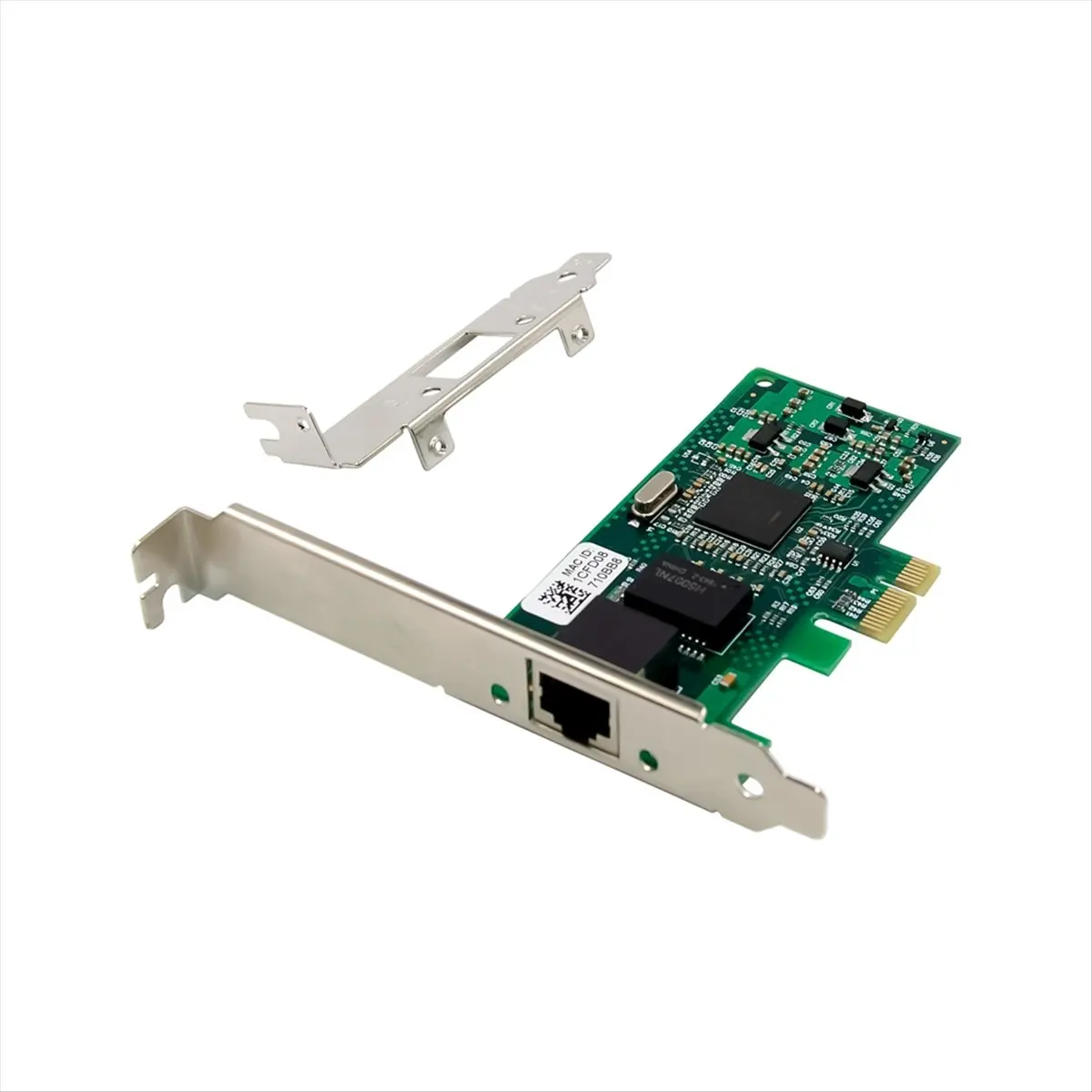 2026 جديد + بطاقة شبكة جيجابت 82573L PCIE-X1 منفذ واحد RJ45 بطاقة جيجابت إيثرنت عالية السرعة لنظام التشغيل Linux Win 7/8/10