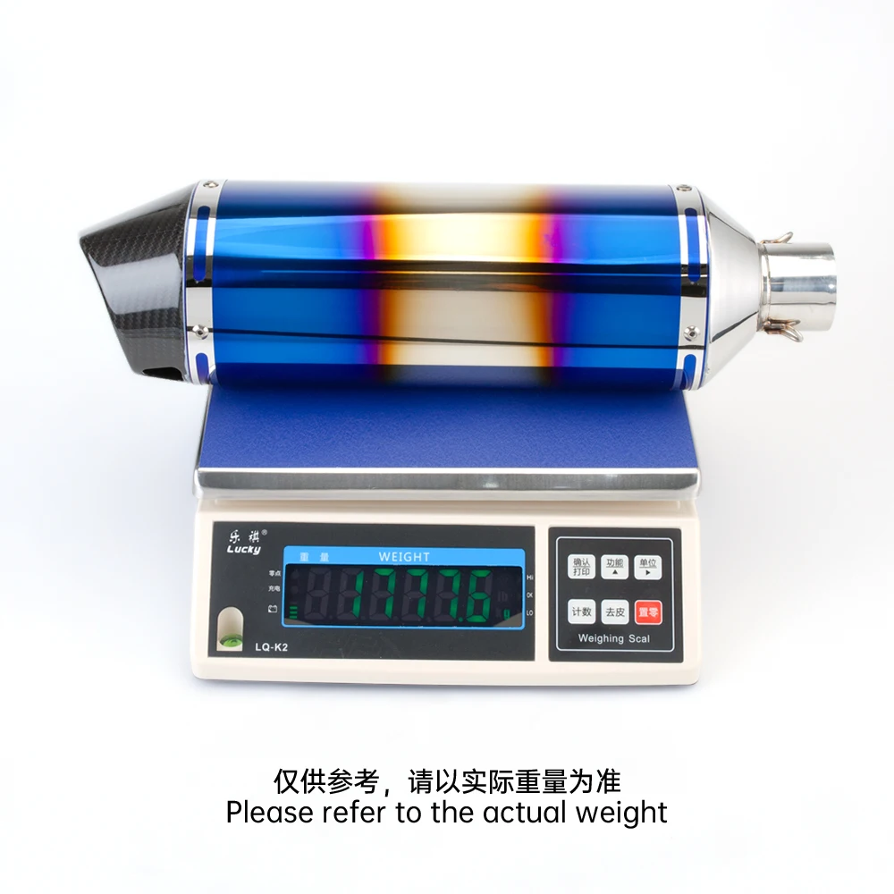 

Universal 51mm Modified Exhaust Muffler With DB Killer For ZX10R,MT10,R1,R3,R7,Z1000,PCX125,AW25