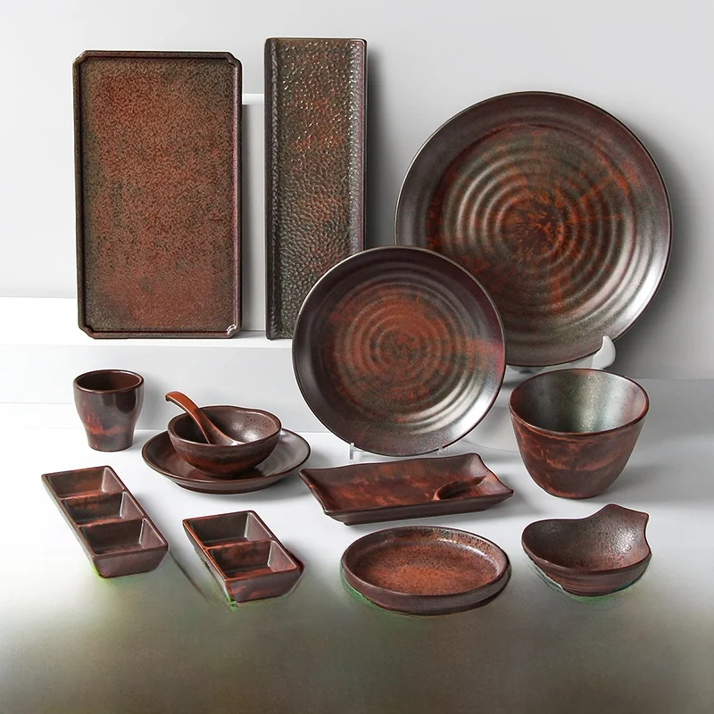 Vajilla Formal de la Serie Creative Mountain Wild, Plato para Restaurante de Barbacoa, Cocina Lenta, Complementos de Carne