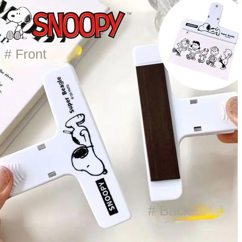 

Snoopy Magnetic Clips Multipurpose Sticky Magnetic Suction Clamp Craft Quilting Clamp for Sewing Binding Note Paper Storage Gift