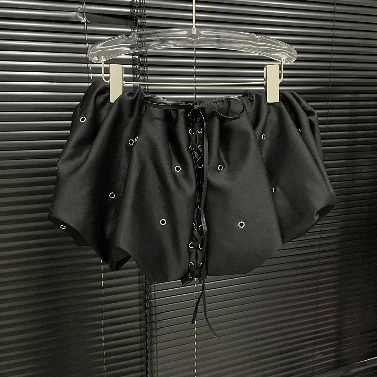 

Новинка лета 2024, юбка с галстуком-бабочкой Sle Chien Eye, модная пышная юбка для девочек, женская одежда премиум-класса