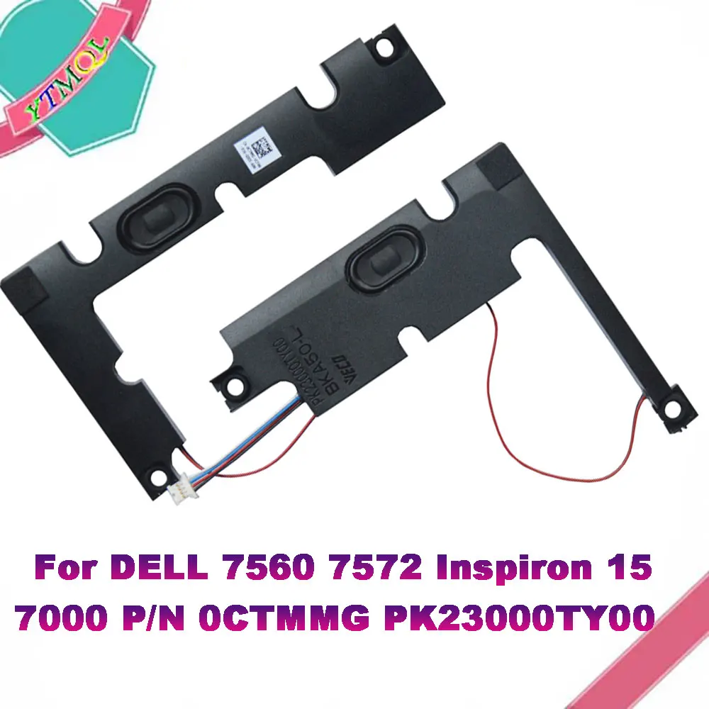 1Pair New Original internal speaker for DELL 7560 7572 Inspiron 15 7000 P/N 0CTMMG PK23000TY00