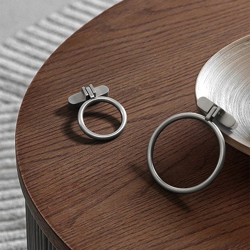 

YM Vintage Antique Ring Kitchen Cabinet Storage Handles Chinese Furniture Closet Handle Drawer Knobs Wardrobe Door Hardware