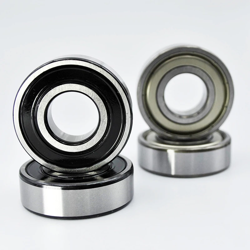 2pcs 6203 2RS ZZ 17*40*12 mm 6203RS 6203Z DDU 2Z Inner Diameter 17 mm Chrome Steel Deep Groove Ball Bearings