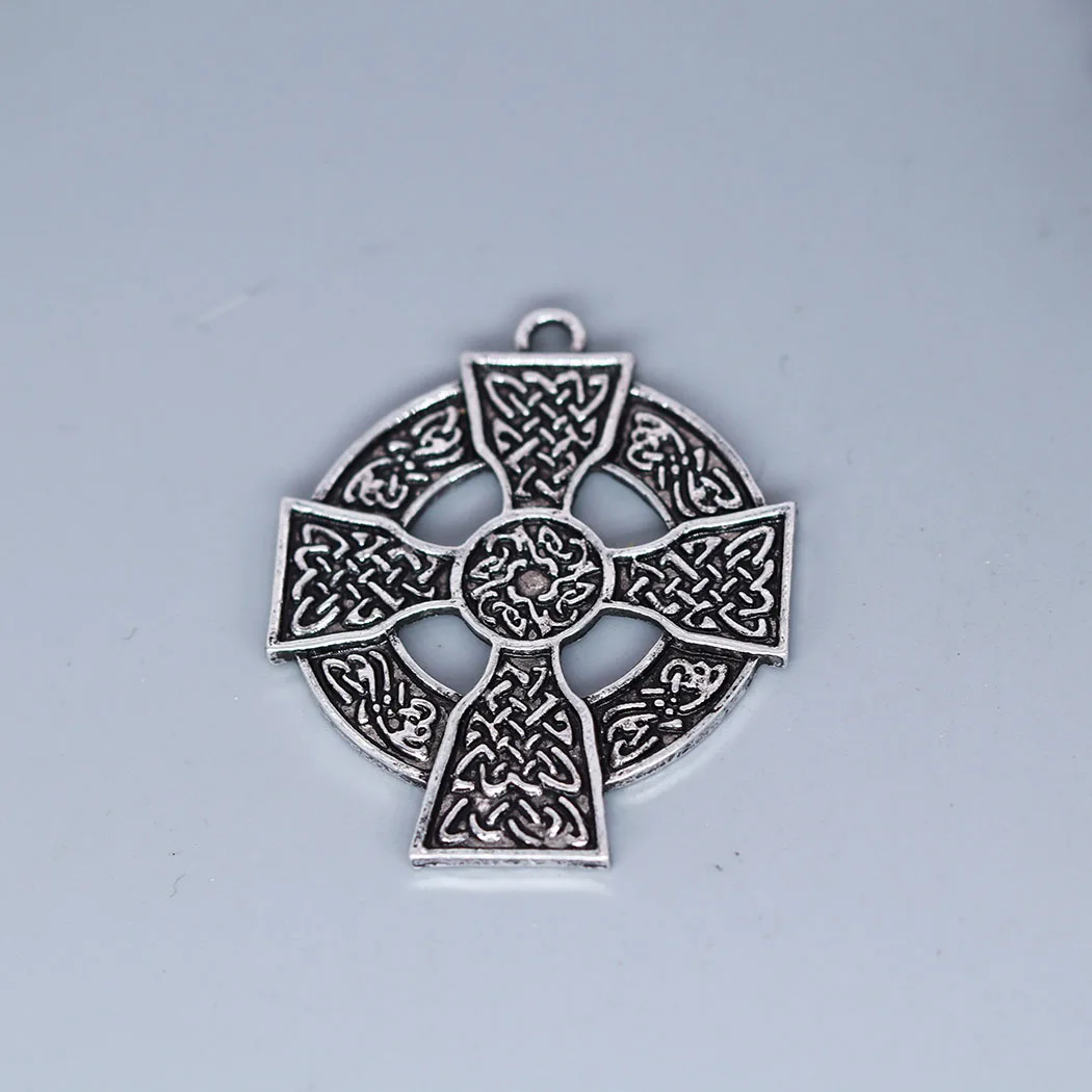 3Pcs/lot Armenian Cross Boho Charm Pendant For DIY Necklace Handmade Jewelry Making