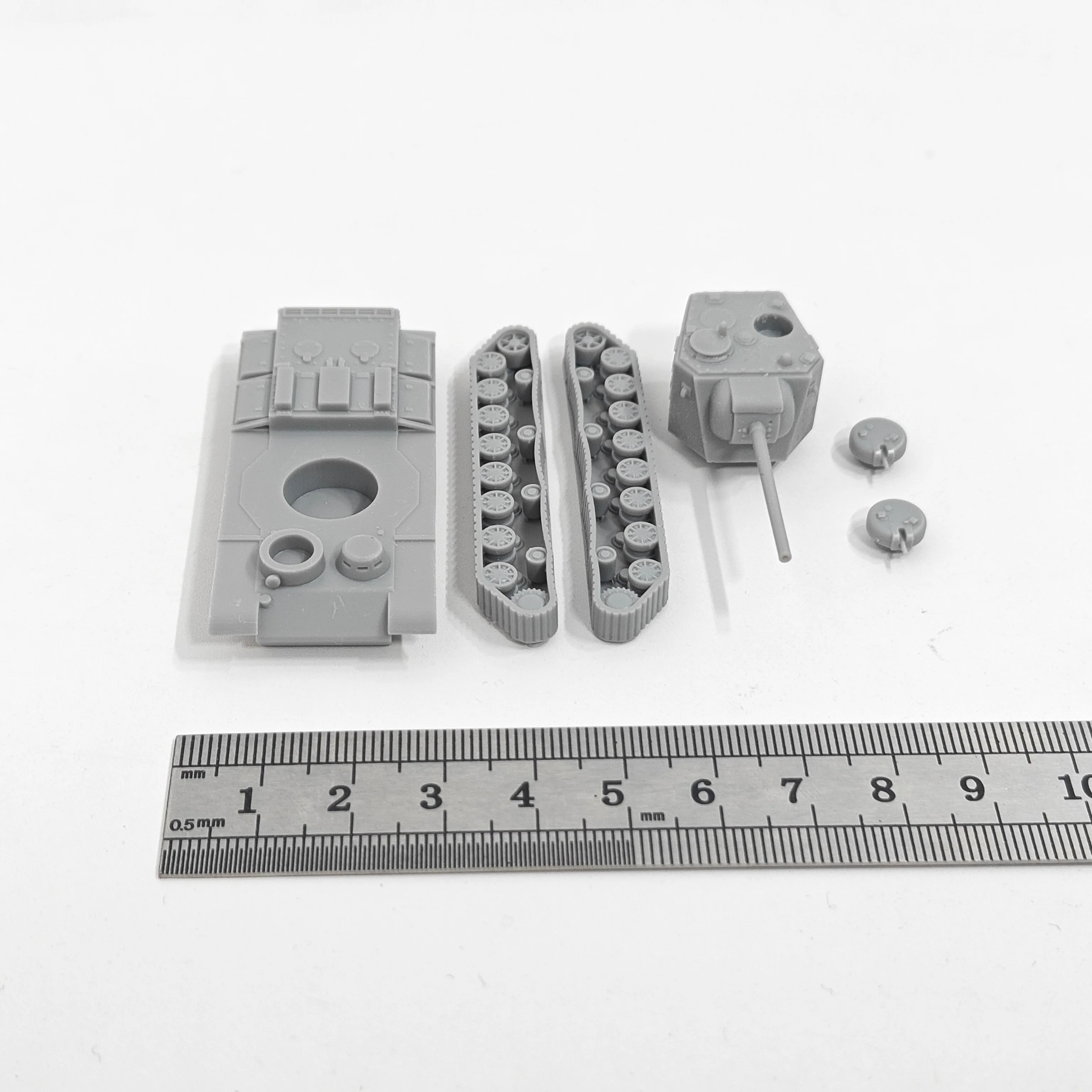 WWII Soviet KV-5 Heavy Tank,3D Printed,1/144 Scale Mini Tank Model,Resin,Paintable
