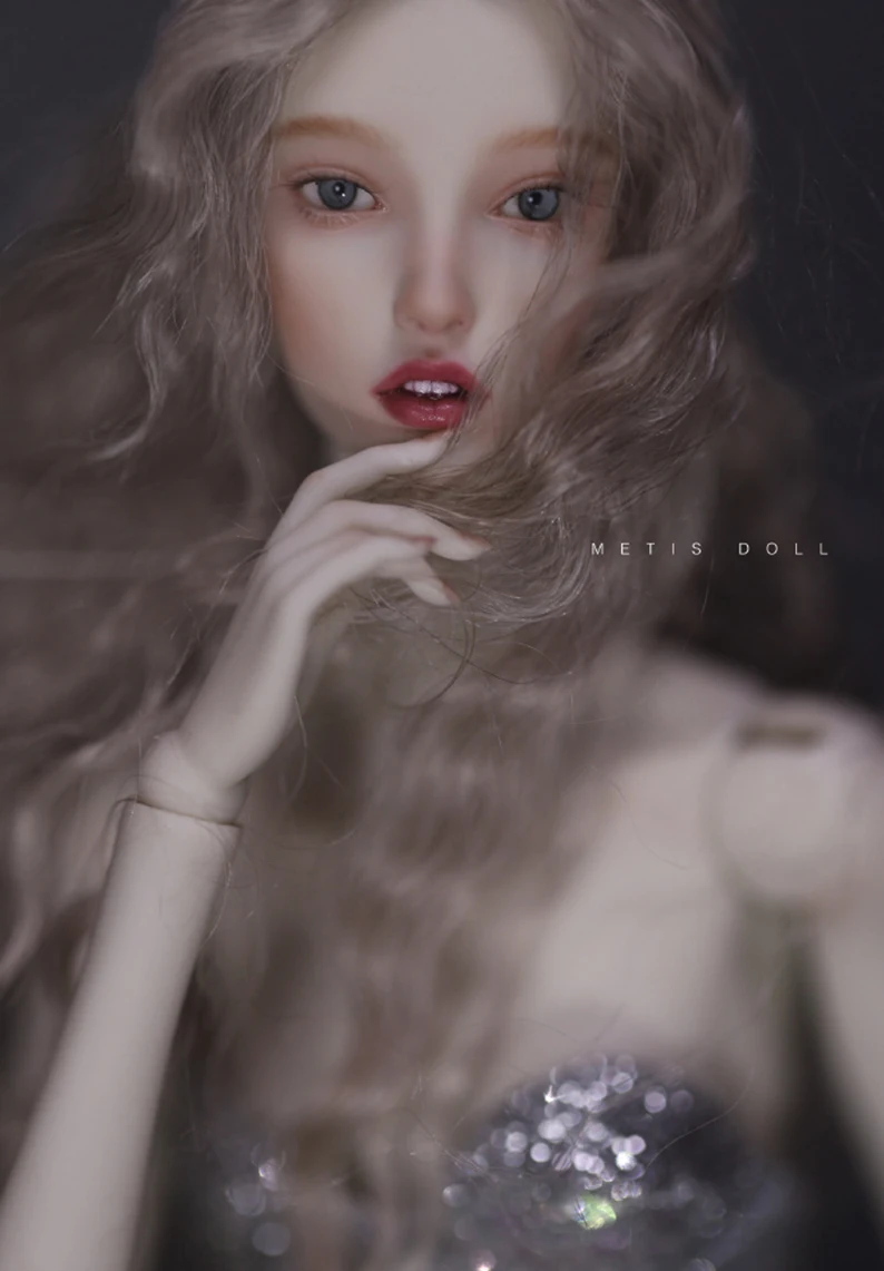 1/4 Scale SD BJD Doll Popovy Molly High Quality Articulated Puppet Nude Dolly Model for Collection Birthday Gift