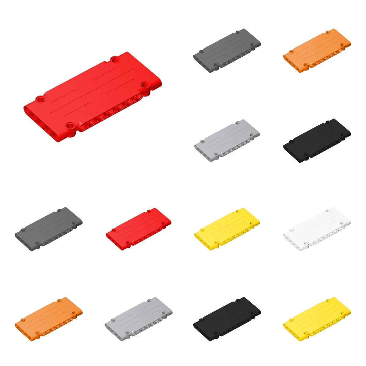

10pcs High-Tech Assemble Particle 64782 Panel Building Blocks Kit Replaceable Part Toys For Children Gifts