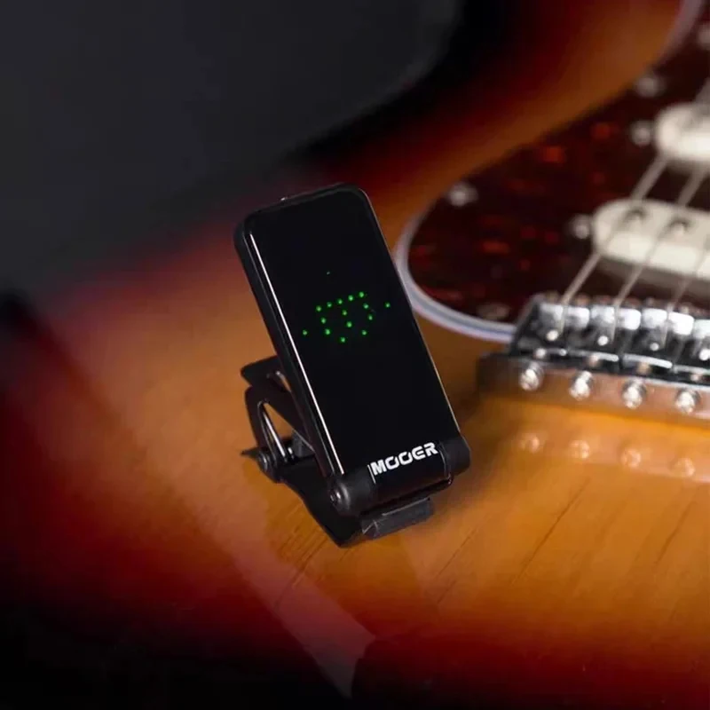 NEW Mooer CT-01 Clip On Chromatic Tuner 180° Rotatable LCD Display 435 445Hz Auto Power Off for Guitar Bass Violin