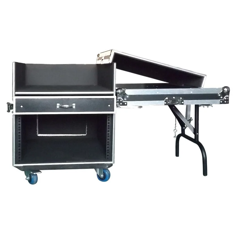 Professional Custom-made 12U16U Air Case Cabinet Mixer Audio Power Amplifier Aviation Cabinet Rack Stage Equipment Cabinet