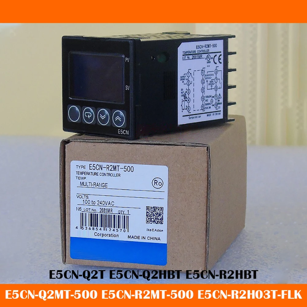 

E5CN-Q2T E5CN-Q2HBT E5CN-R2HBT E5CN-Q2MT-500 E5CN-R2MT-500 E5CN-R2H03T-FLK Temperature Controller Work Fine High Quality