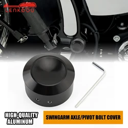 Motorcycle Swingarm Axle/Pivot Bolt Cover For Harley Sportster XL 883 1200 2014-2022 Softail Sport Glide Street Bob 2018-2024