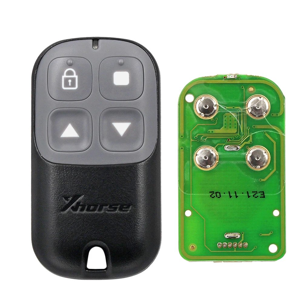 Xhorse VVDI Universal Wire Remote Key XKXH00EN XKXH01EN XKXH02EN XKXH03EN XKXH04EN XKXH05EN Garage Door Control 4 Button