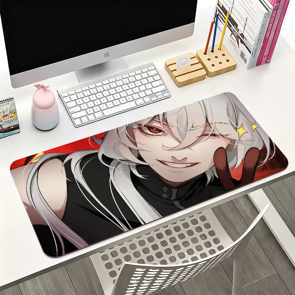 Game A D-date With D-death Mouse Pad For Office Gaming And Keyboards Non-Slip Large Waterproof