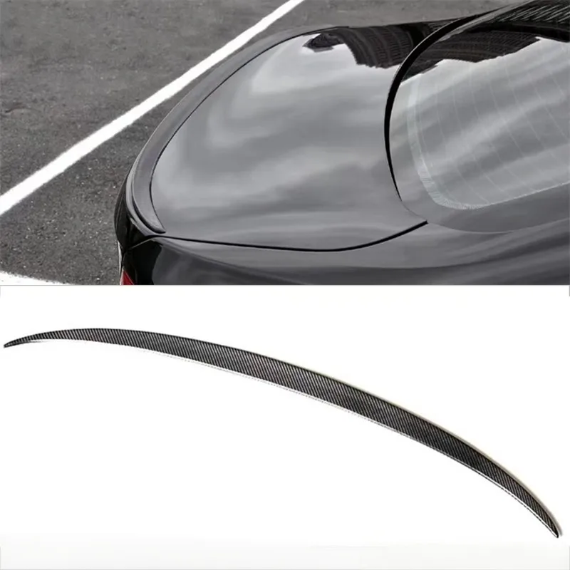 

For BMW 3 Series F30 F35 F80 M3 325i 330i 320i 2012-2018 Real Carbon Fiber Tail Wing Wing Rear Trunk Lip Refit Spoiler Kit