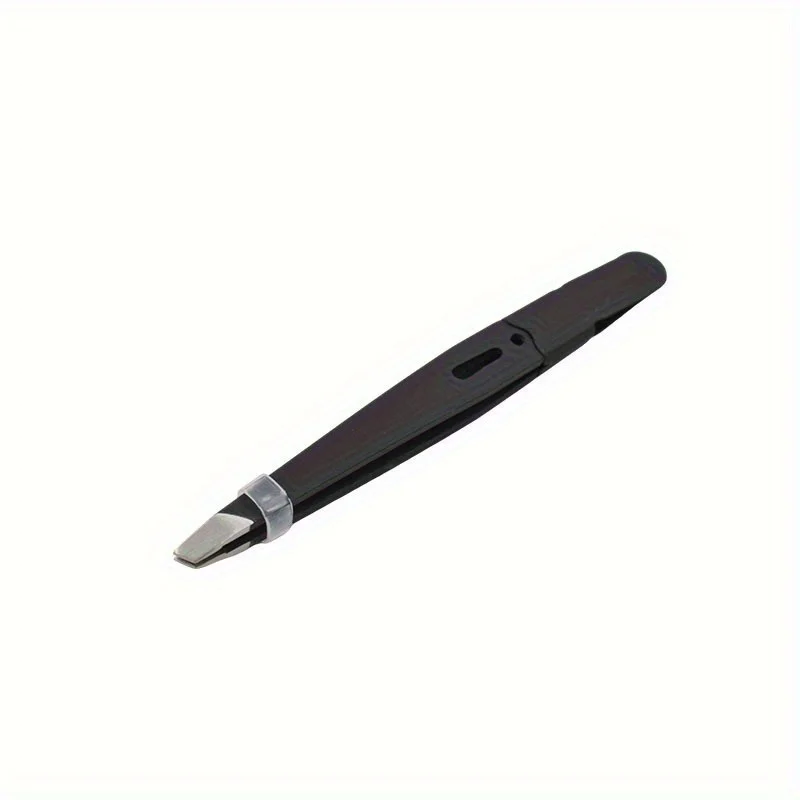 Pince à sourcils colorée de haute qualité, extracteur de poils fins, en acier inoxydable, pinces à sourcils inclinées, outils de maquillage
