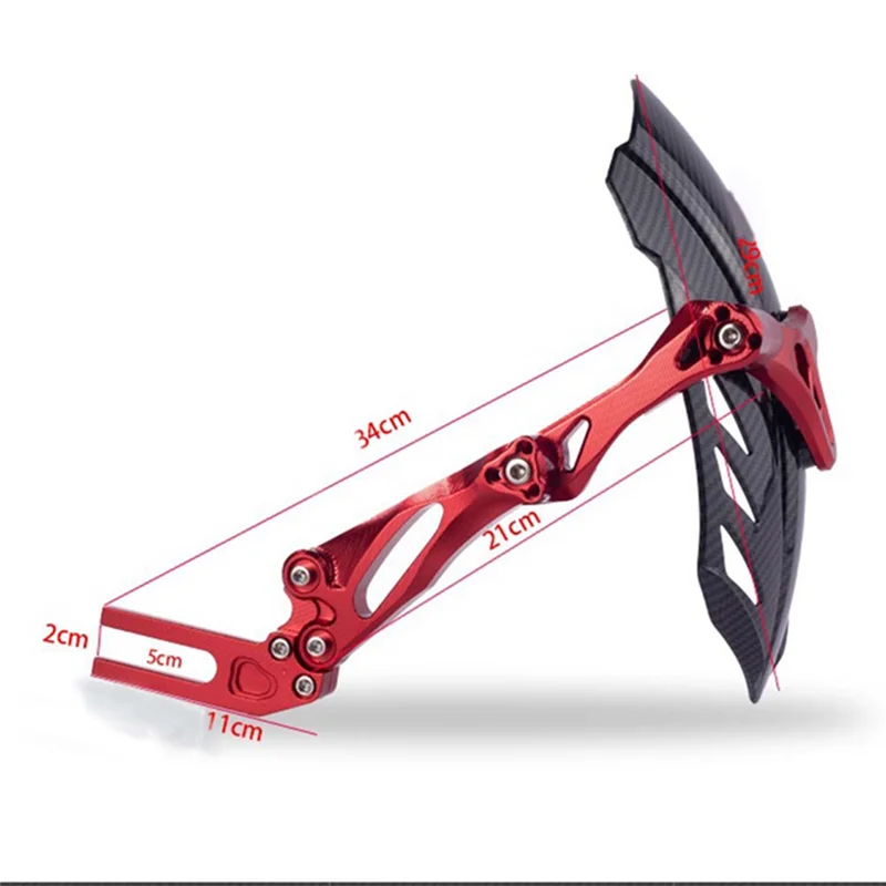 

2525+ Mudguard N1S U+B M2 Carbon Fiber Pattern Modification Accessories Electric Vehicle Water Shield