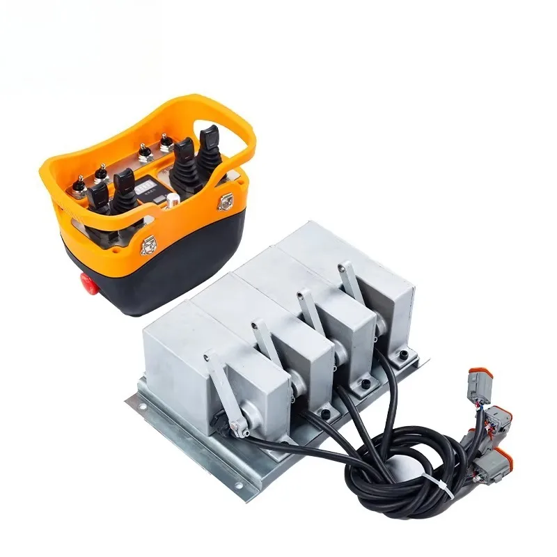 BT400 4 عصا التحكم DC24V شاحنة التحكم عن بعد النسبي رافعة التحكم عن بعد الصناعية