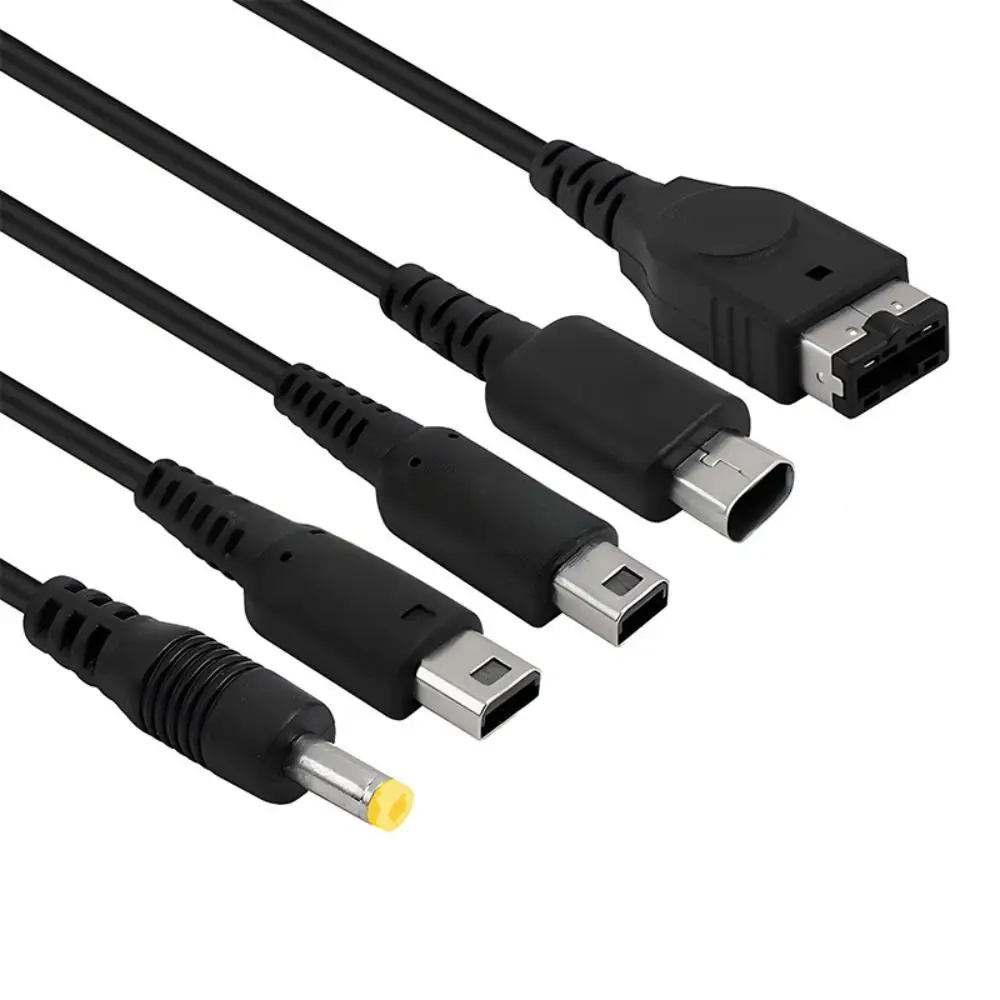 Multi-Purpose Power Cord Fast Charging Universal Charging Cord Copper Core USB Cable for Nintendo GBA SP/NDSL/NDSi/WiiU/PSP