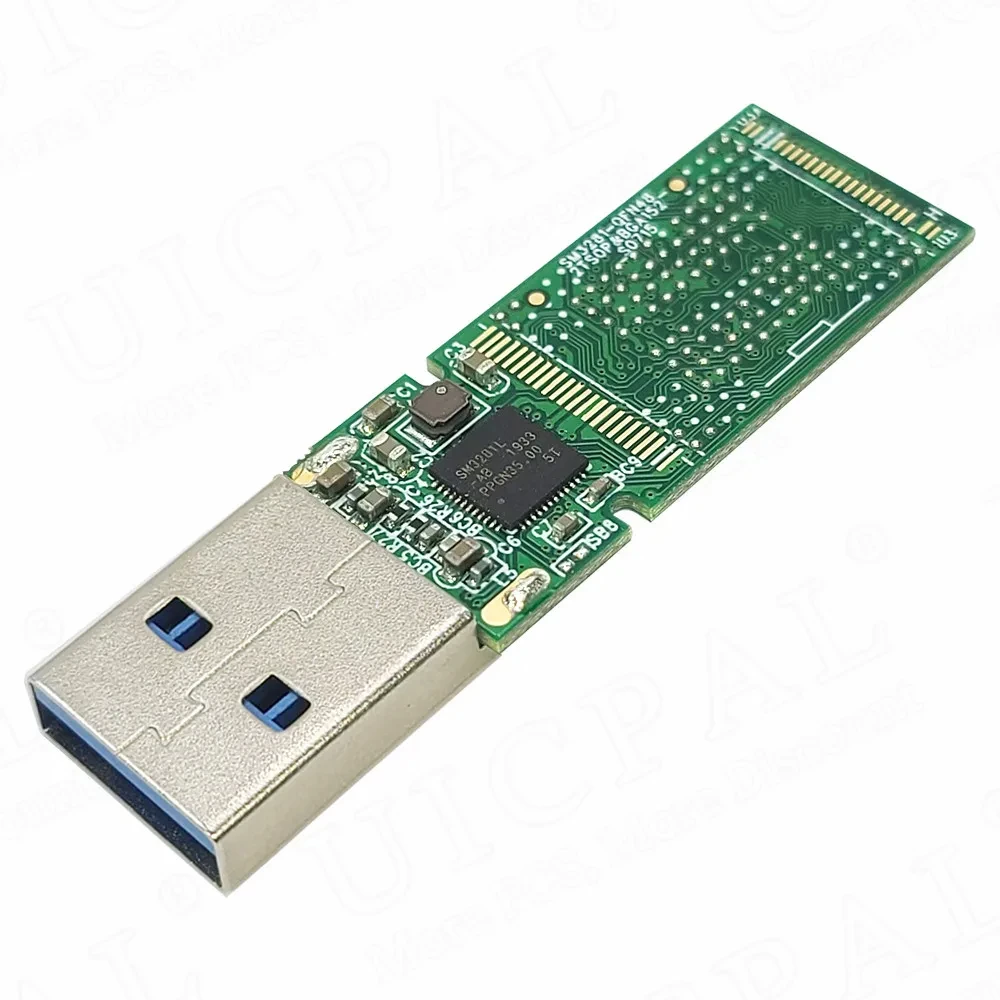 SM3281AB Main Control Board PCBA for NAND Flash USB3.0 Double Weldable BGA132 BGA152 Chip U Disk PCB Controller DIY 100% NEW