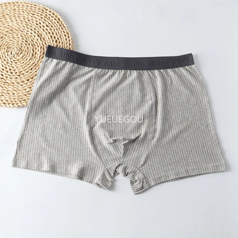 3 قطعة الملاكمين القطن الرجال حجم كبير 150 كجم الوزن الثقيل فضفاض ملابس داخلية جيدة التهوية كبيرة طويل القامة مطاطا حزام الراحة تناسب السراويل