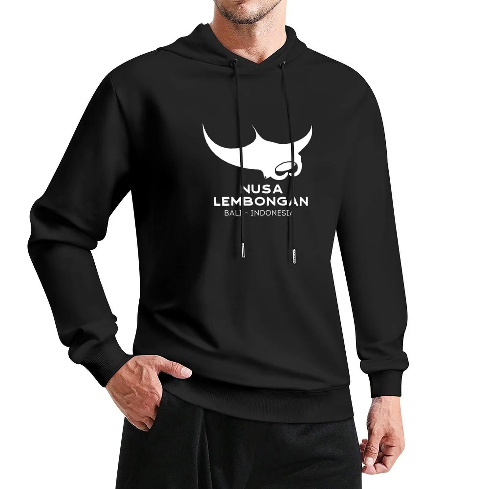 

Nusa Lembongan Bali Manta Ray Pullover Hoodie male clothes men wear autumn korean autumn clothes new in hoodies & sweat-shirt